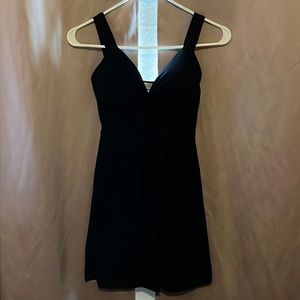Black short dress